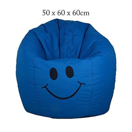 Smiley Puff Adults Bean Bag