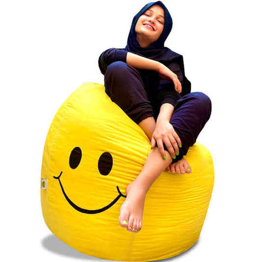 Smiley Puff Adults Bean Bag